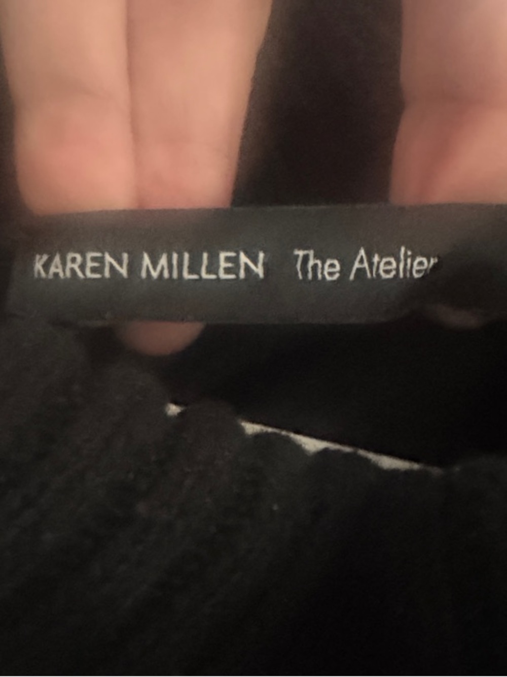 Karen Millen The Allier Turtleneck Sweater with Shoulder Fringe - Picture 2 of 6